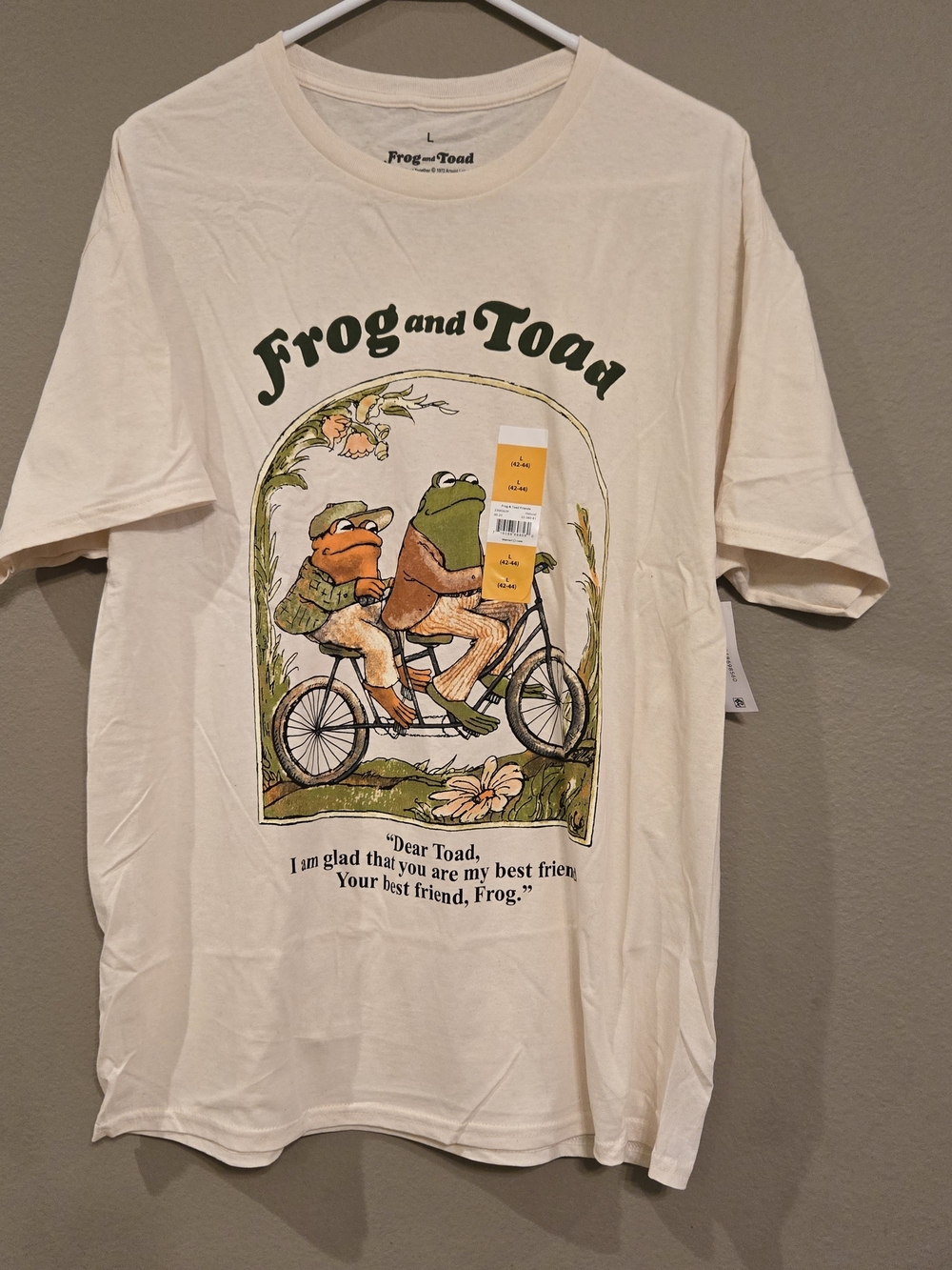 Frog and Toad Graphic Tee - Cream